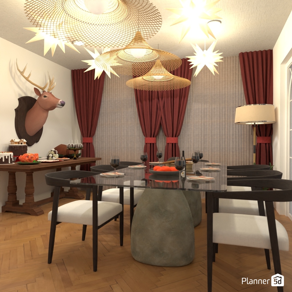 DB: Thanksgiving Day - room shell copy #23404539 by Editors Choice