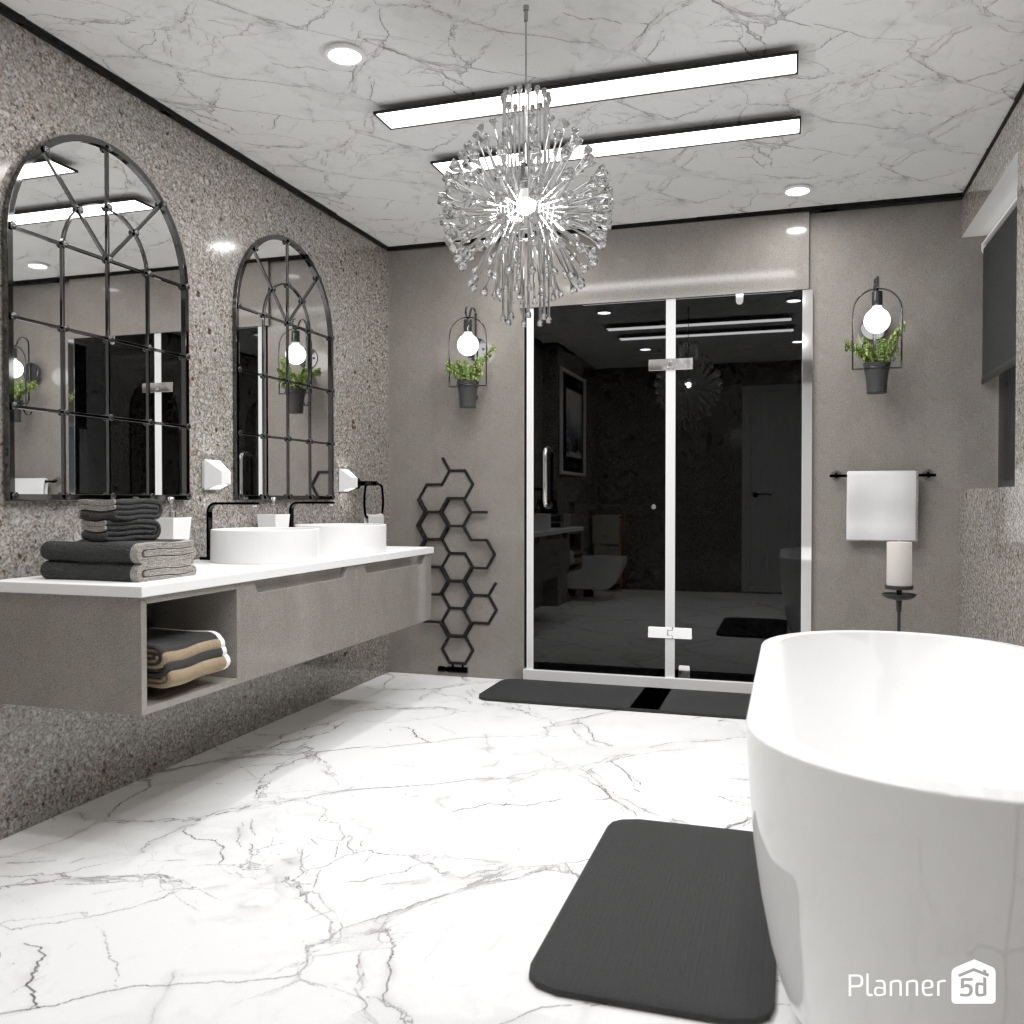 Dream Bathroom #24865252 Por Editors Choice