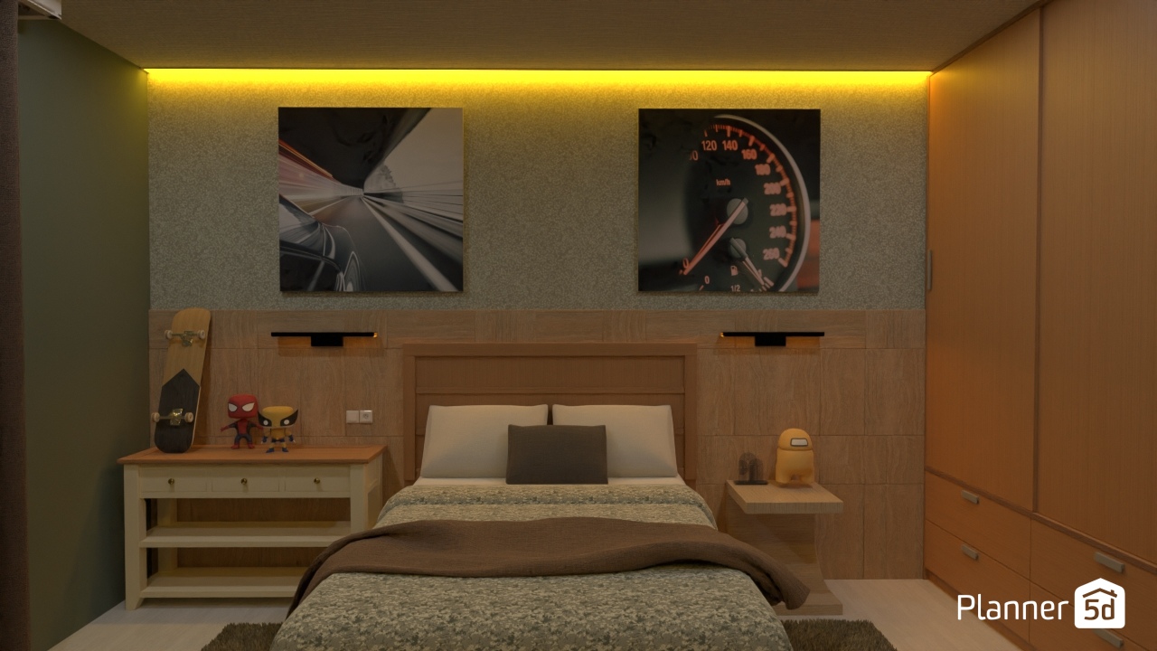 Quarto masculino #21889430 by Evandro Lima