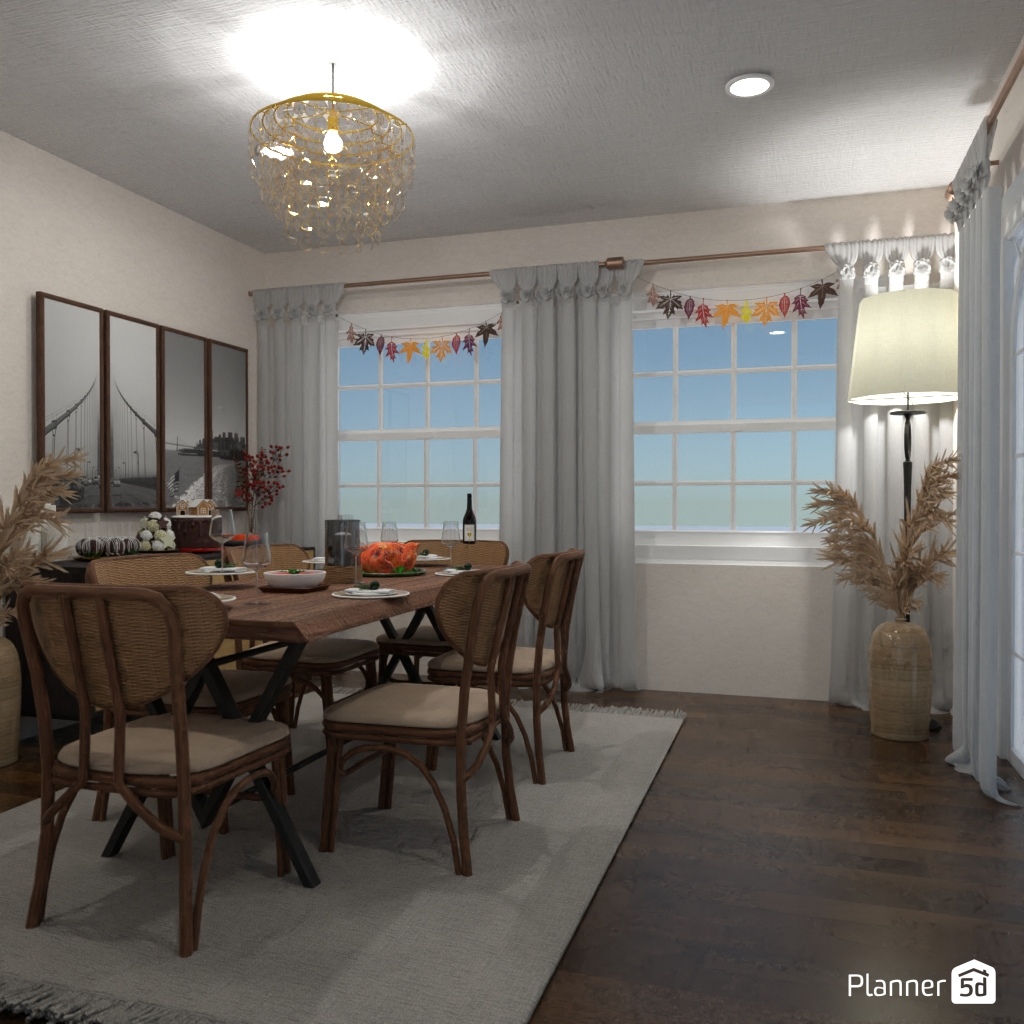 DB: Thanksgiving Day - room shell copy #23402111 by Editors Choice