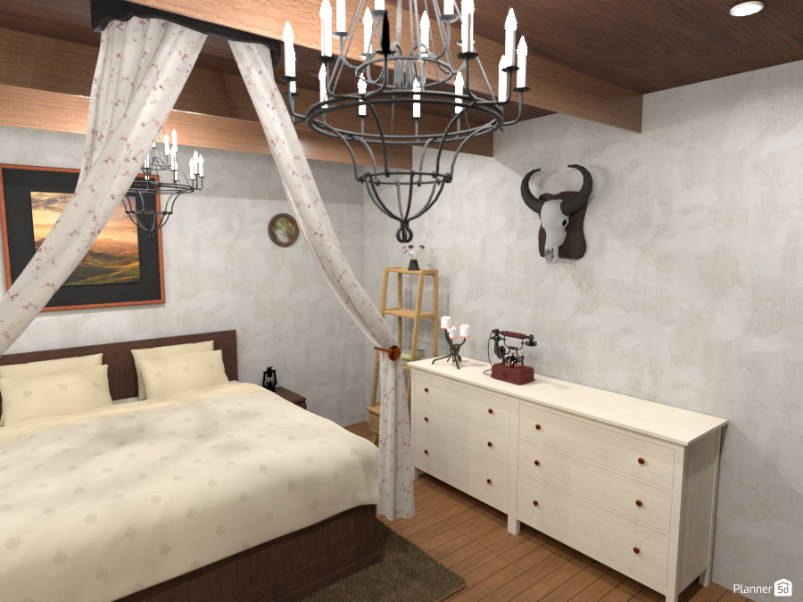 Cottage styled bedroom 5849561 by Born to be Wild image