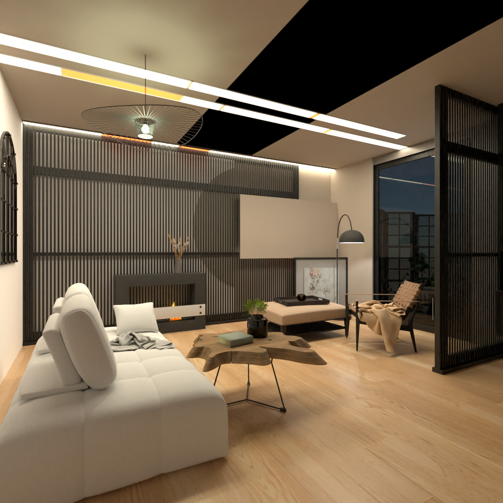 Japandi Living Room #11819036 by Editors Choice