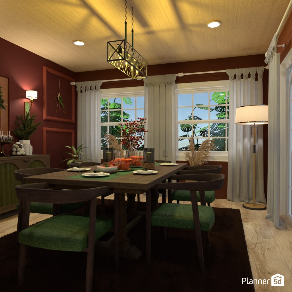 DB: Thanksgiving Day - room shell copy #23425331 by Editors Choice