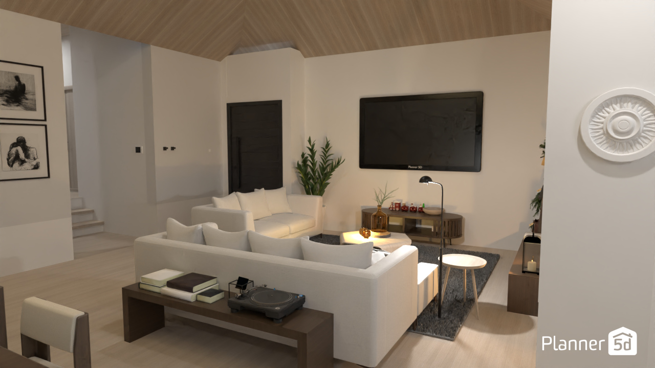 Cozy living room #13849515 by Arita