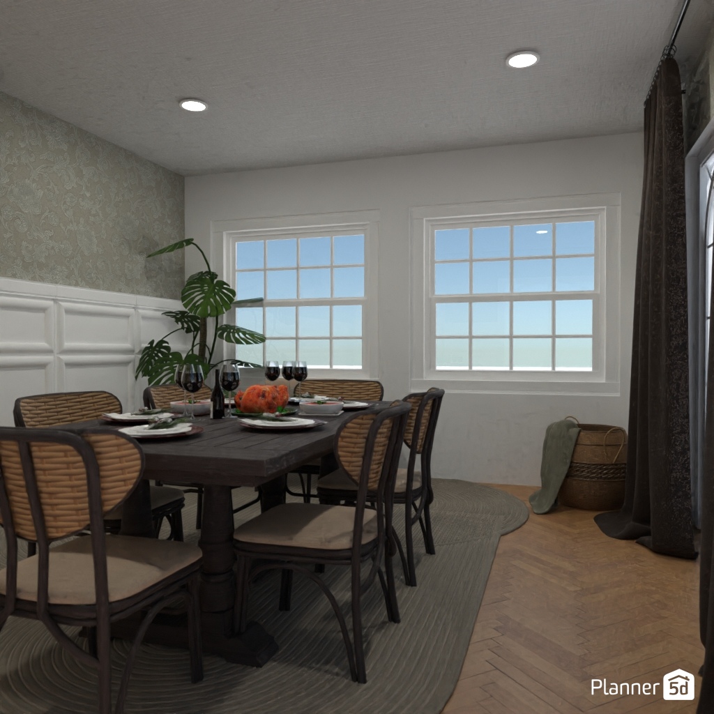 DB: Thanksgiving Day - room shell copy #23418559 by Editors Choice