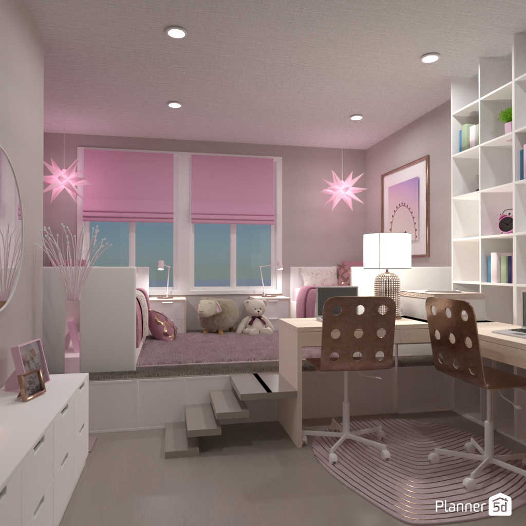 Bedroom for twins #18995012 by Editors Choice