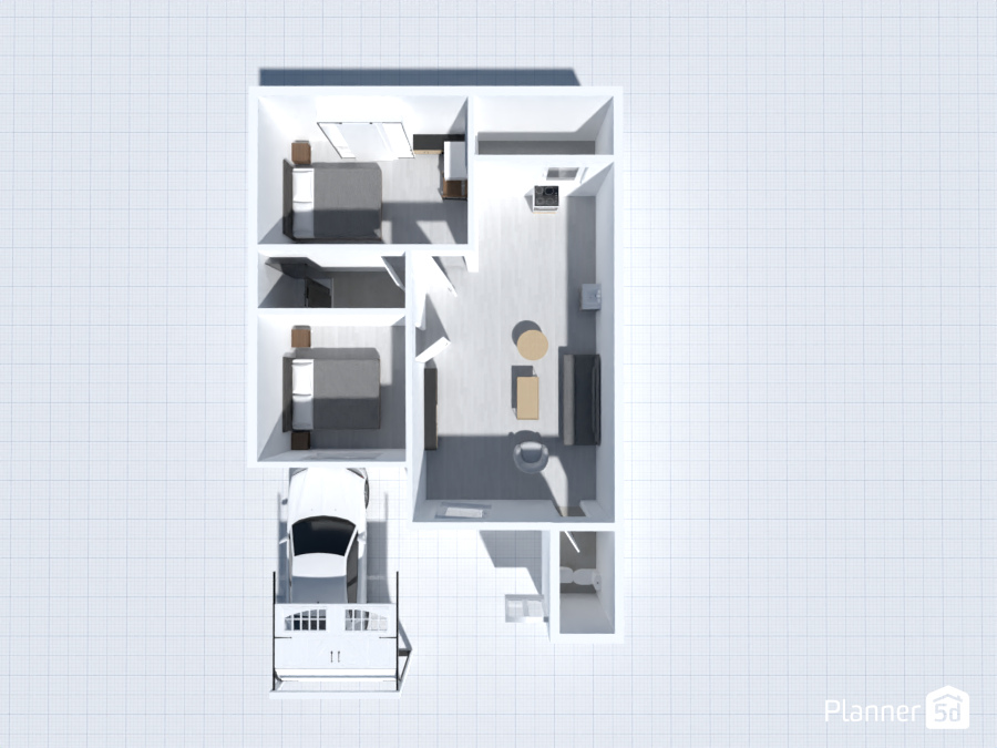 house plan 25x40 ft #16605471 by Azhar Engineers