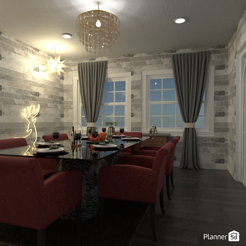 DB: Thanksgiving Day - room shell copy #23495434 by Editors Choice