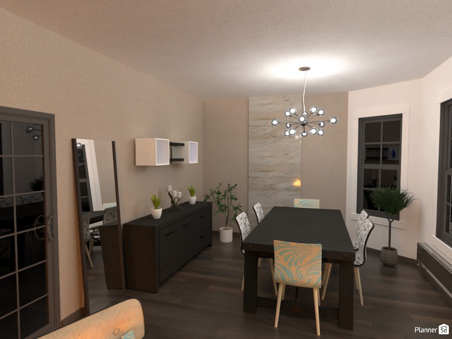 Didi Projeto Gratis 3d Ideas, Modern Brown Living Room Ideas