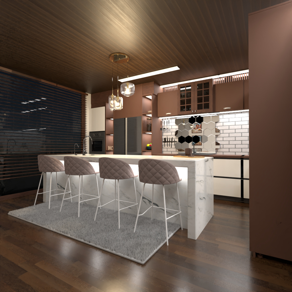 Chocolate kitchen #14980047 by Editors Choice