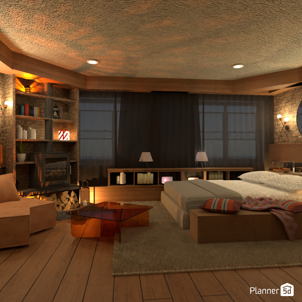 Winter and Fire! #16734775 by Editors Choice