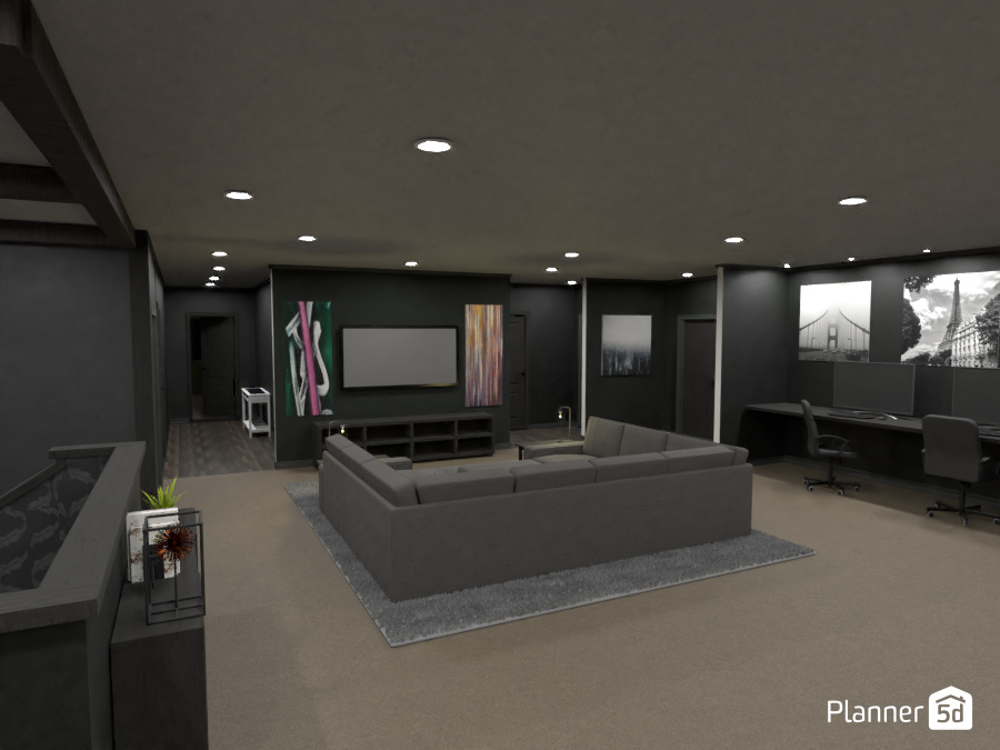 Upstairs Living Room. #6364182 by Jeremiah Johnson