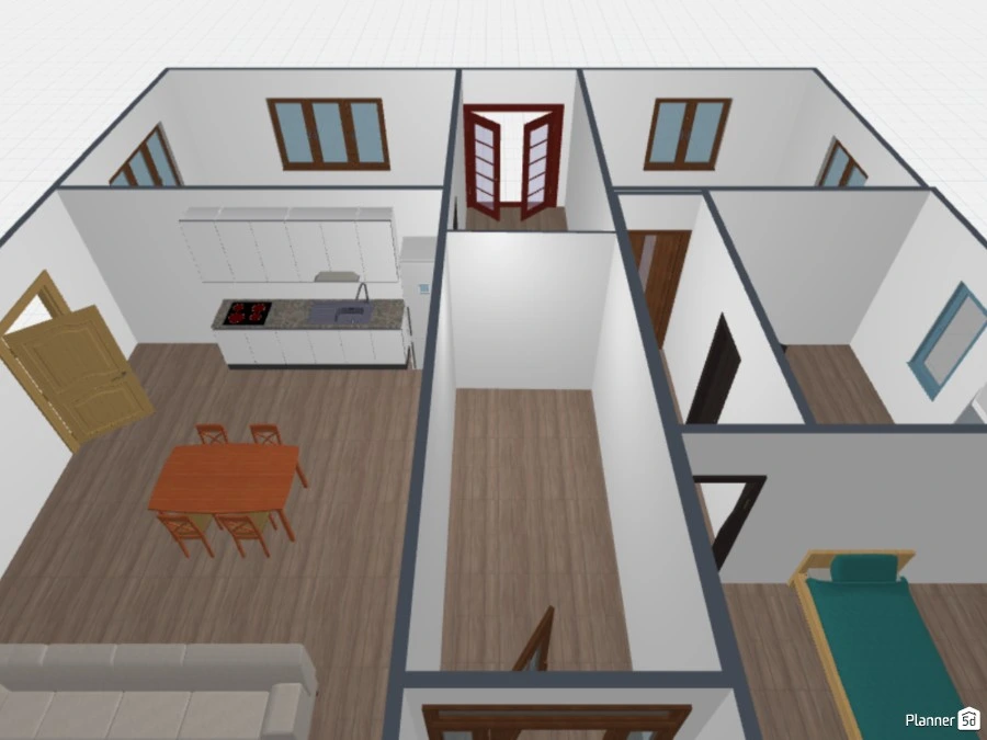 plano de casa #3023924 by Karen Barboza