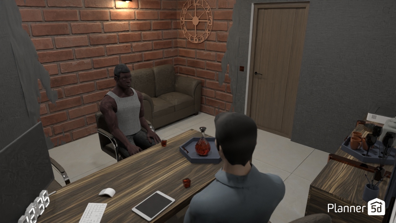a rustic office room #27525280 by Fell Becker
