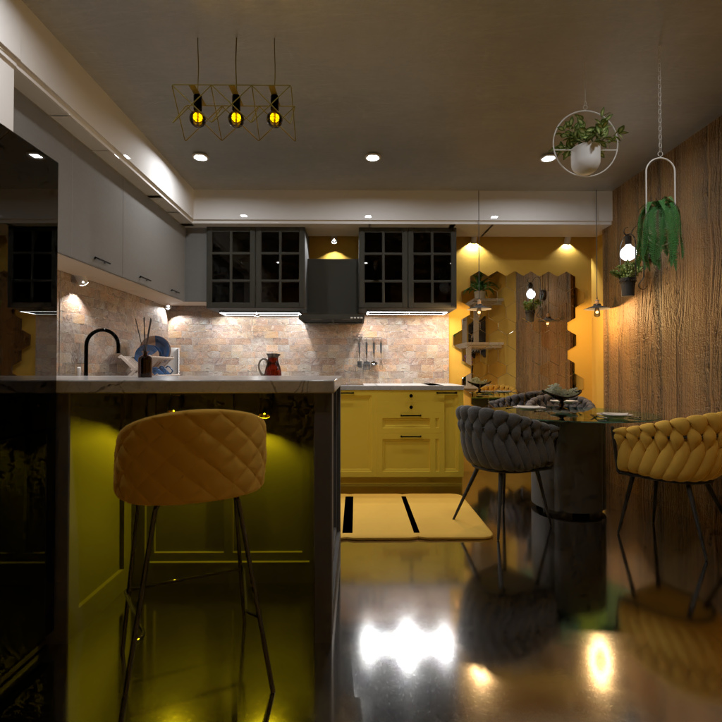 Sunny Kitchen #12552335 by Editors Choice