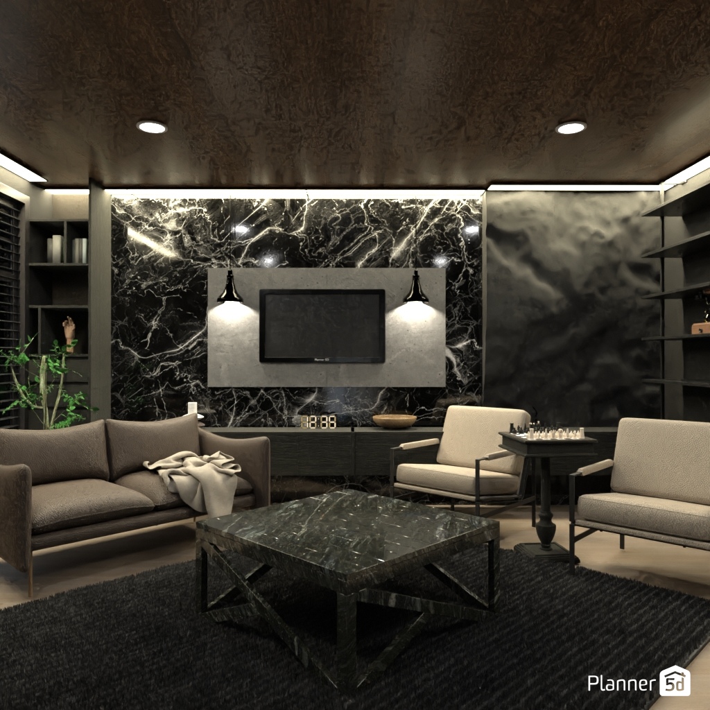Men's Living Room #26293504 by Editors Choice
