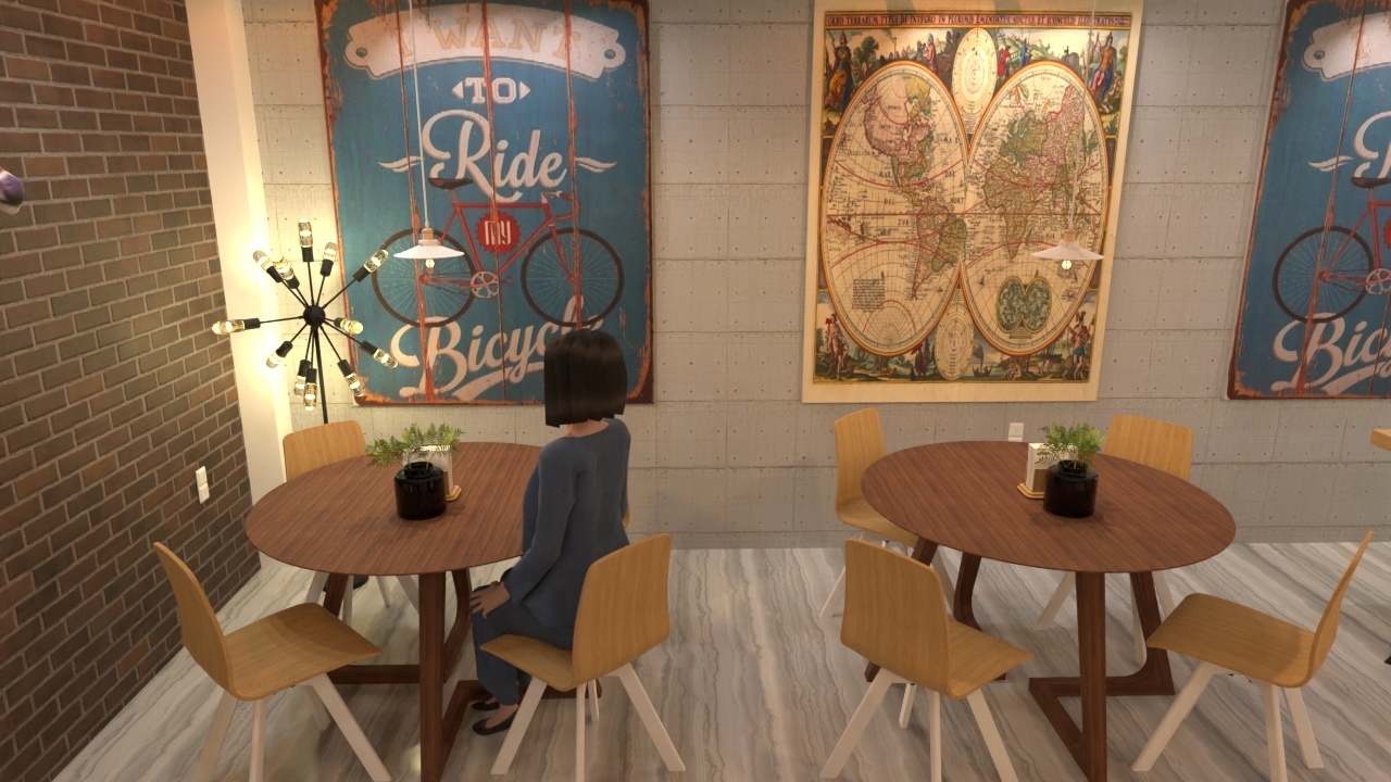 Minimalist industrial coffee shop #23717471 by ZACKY DESIGNER