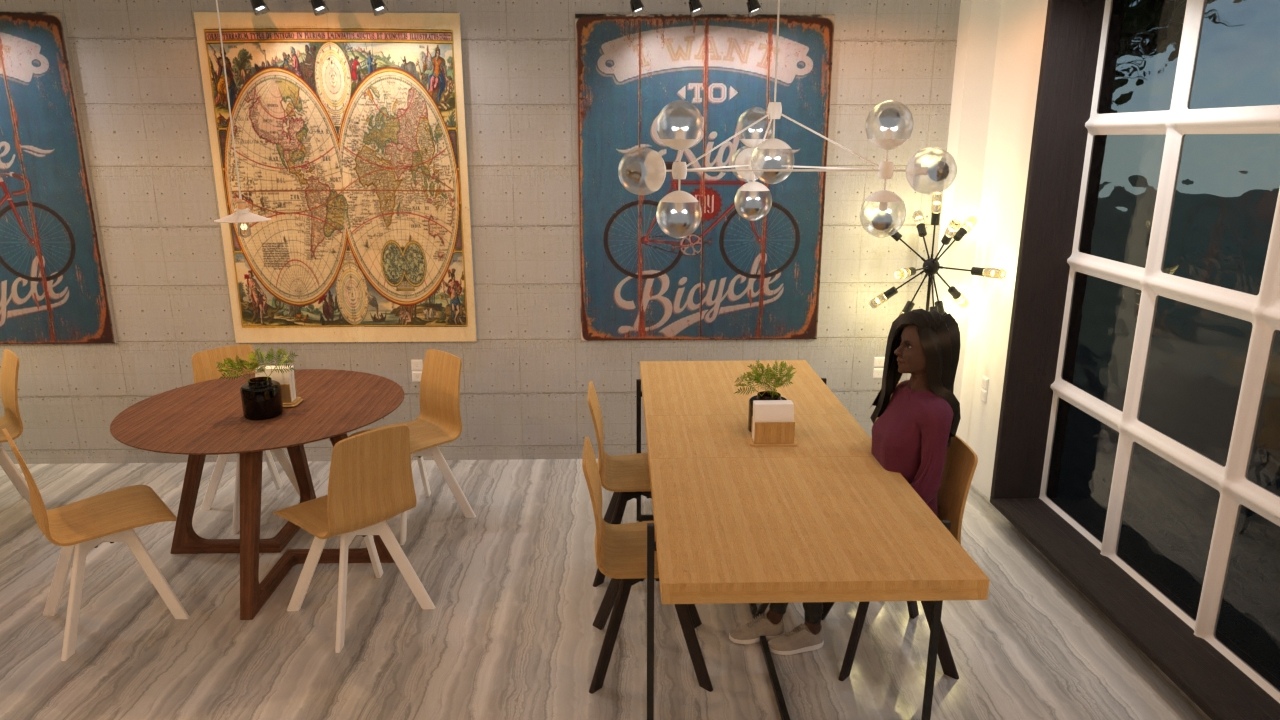 Minimalist industrial coffee shop #23717491 by ZACKY DESIGNER