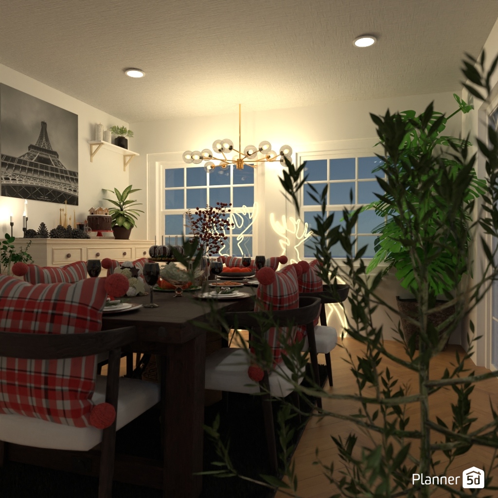 DB: Thanksgiving Day - room shell copy #23452415 by Editors Choice