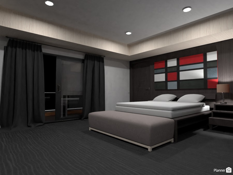 Bedroom + Balcony #3778377 by Erickson