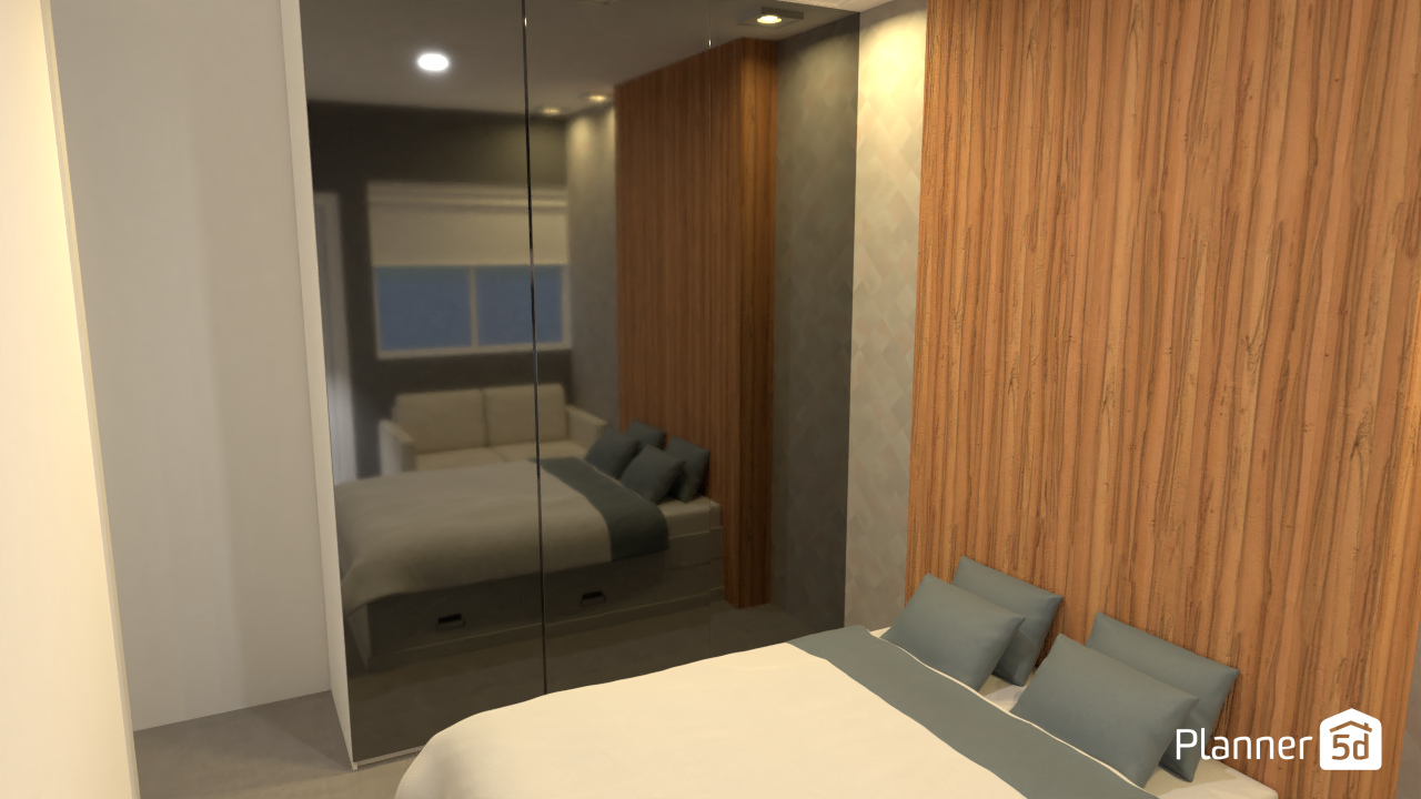 Modern Bedroom #6499434 by g.dias
