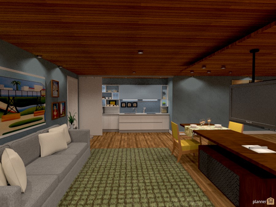 Apartment 55m² #1130639 by Michelle Silva