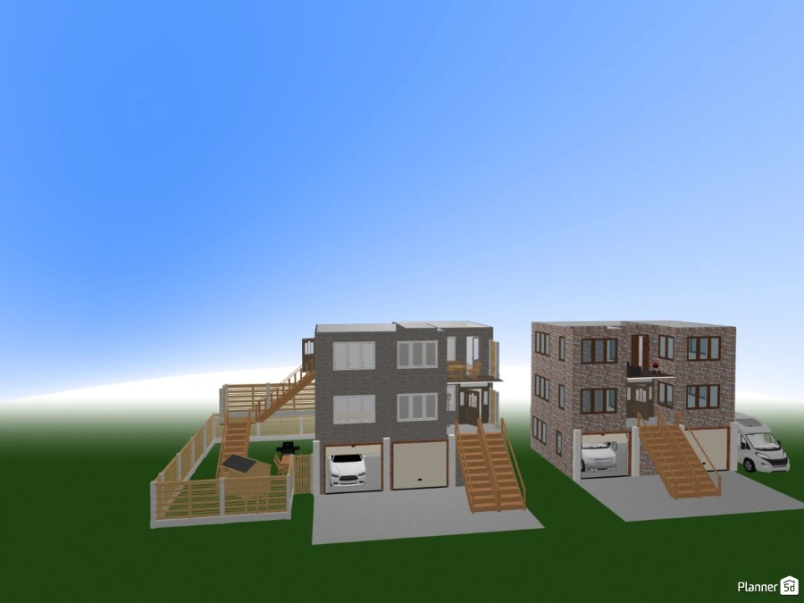 city houses (unfinished) #129891 by legointeriorlover