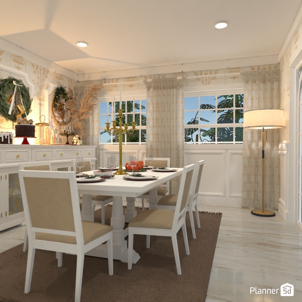 DB: Thanksgiving Day - room shell copy #23492862 by Editors Choice