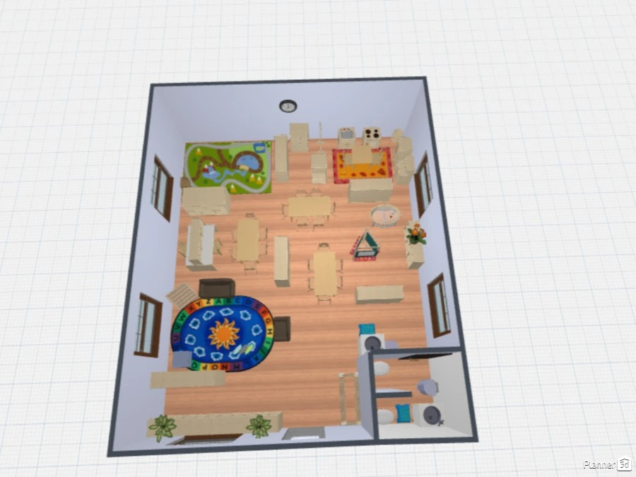 Classroom setup #3057288 by User