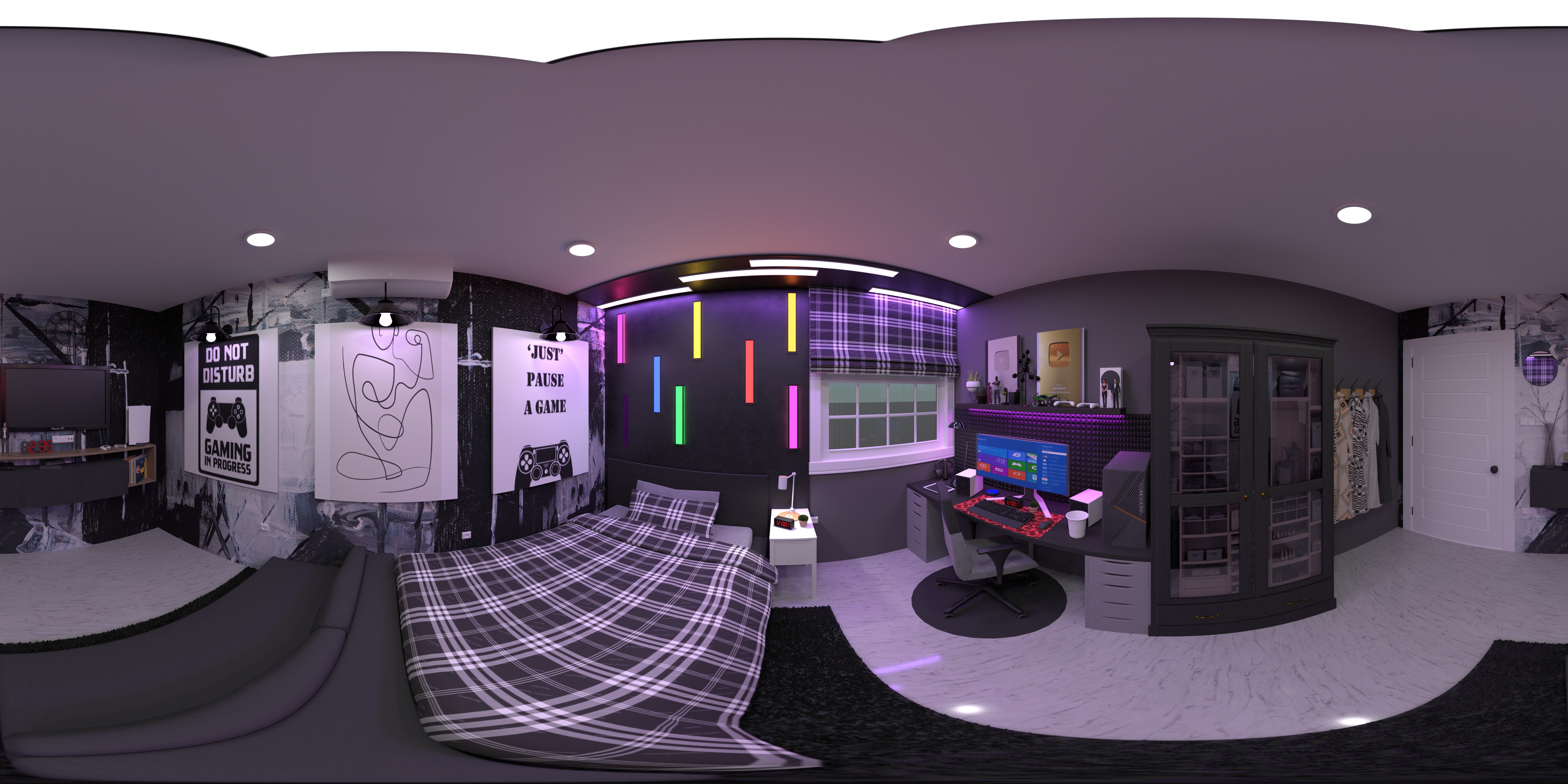 Gaming Room Full RGB #23716151 by ZACKY DESIGNER