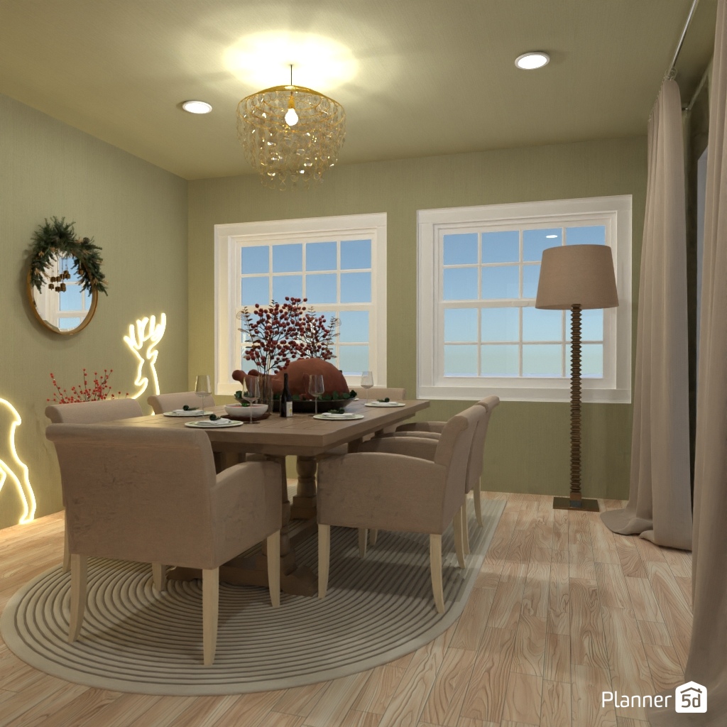 DB: Thanksgiving Day - room shell copy #23415315 by Editors Choice