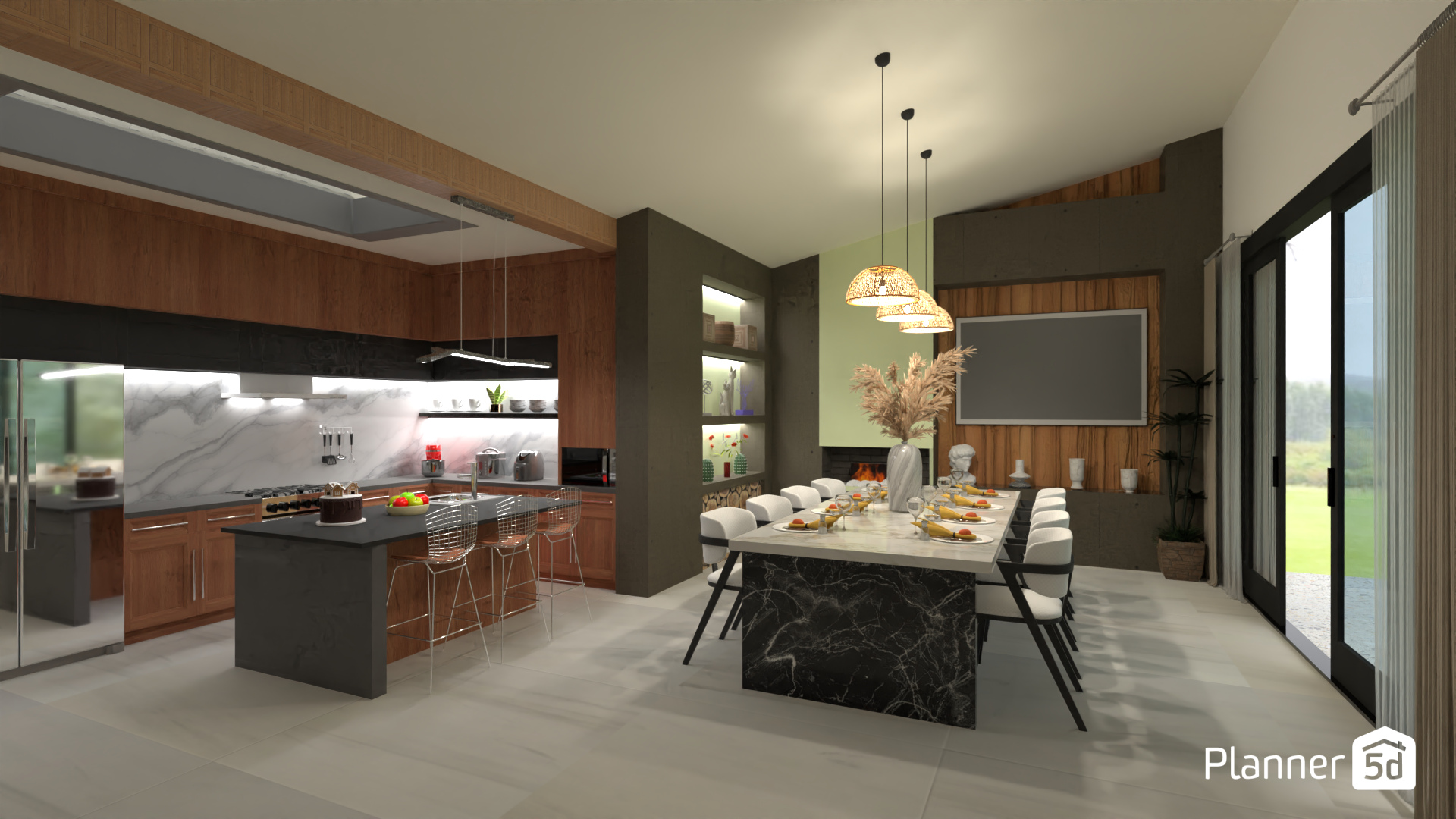 Kitchen - family dining room #16781351 by MariaCris