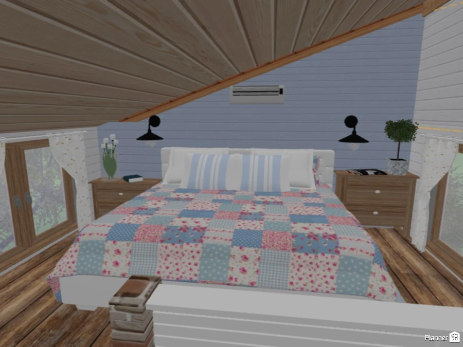 tiny house - country cottage project with outdoor #70433 by Chiara Meazza