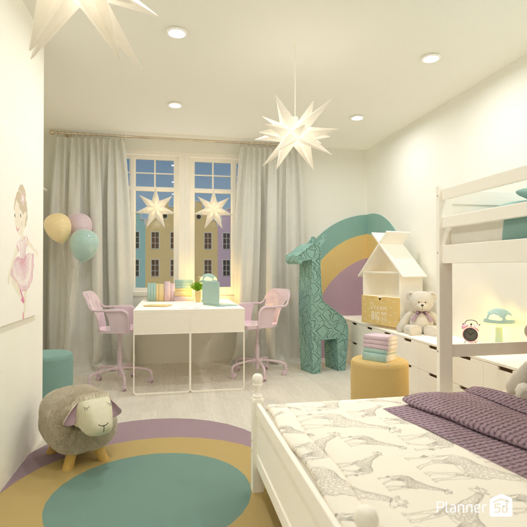 Bedroom for twins #18967779 by Editors Choice