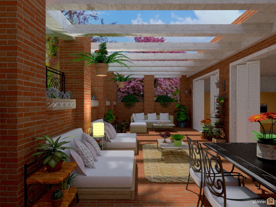 Aria di primavera (patio) #1191523 by Svetlana Baitchourina