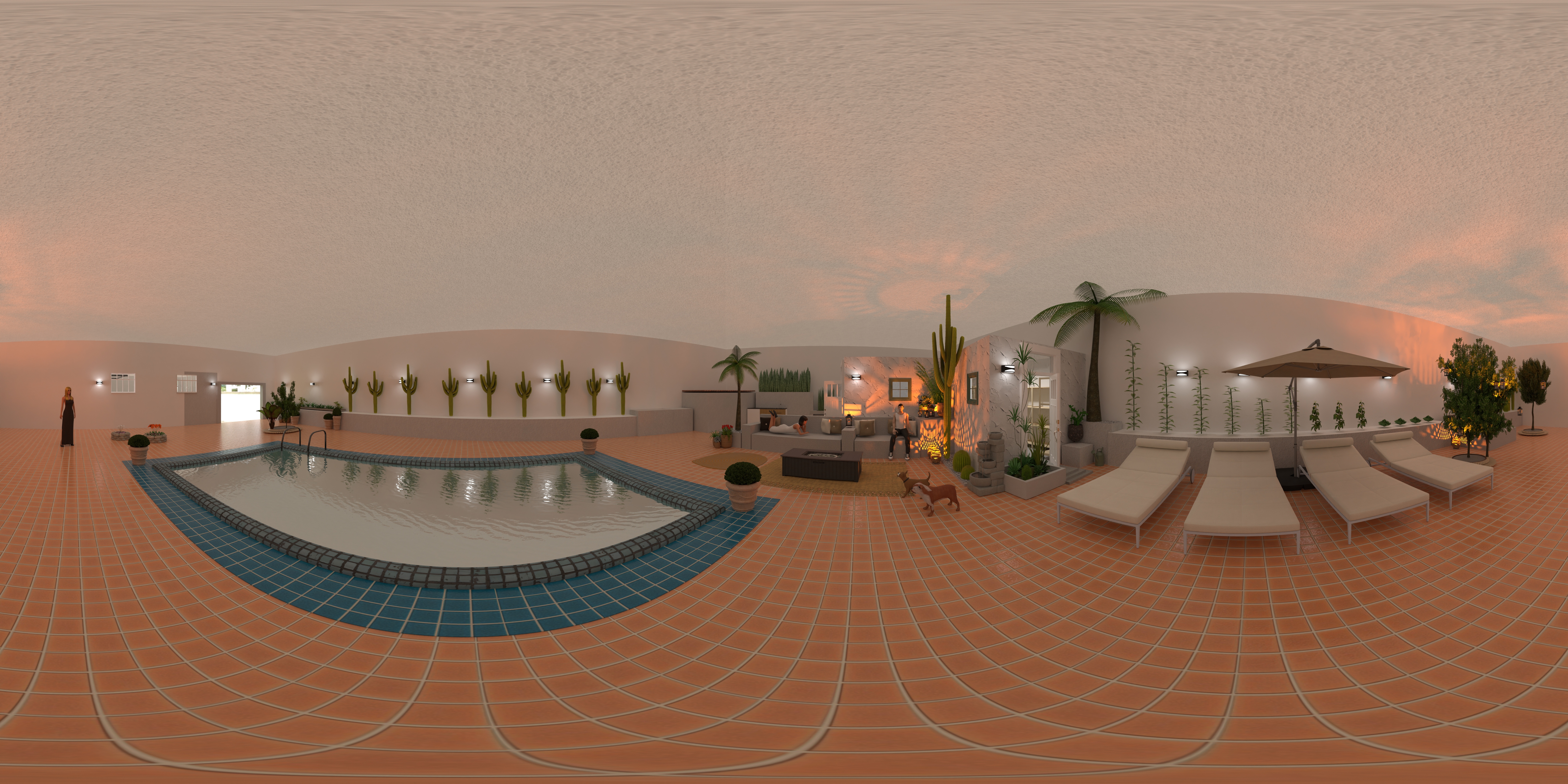 Pool area #24947900 by Anne Chr. Winness