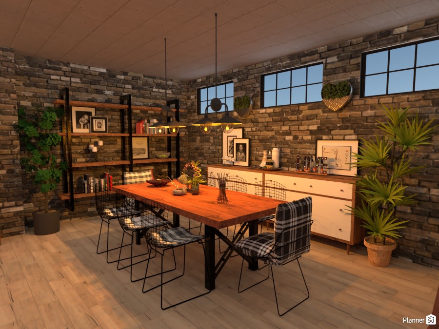 The New Industrial Dining 3834338 by Micaela Maccaferri image