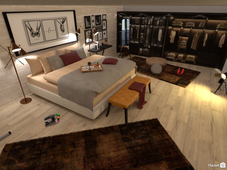 Neo-Industrial loft: Bedroom #3837800 by Micaela Maccaferri