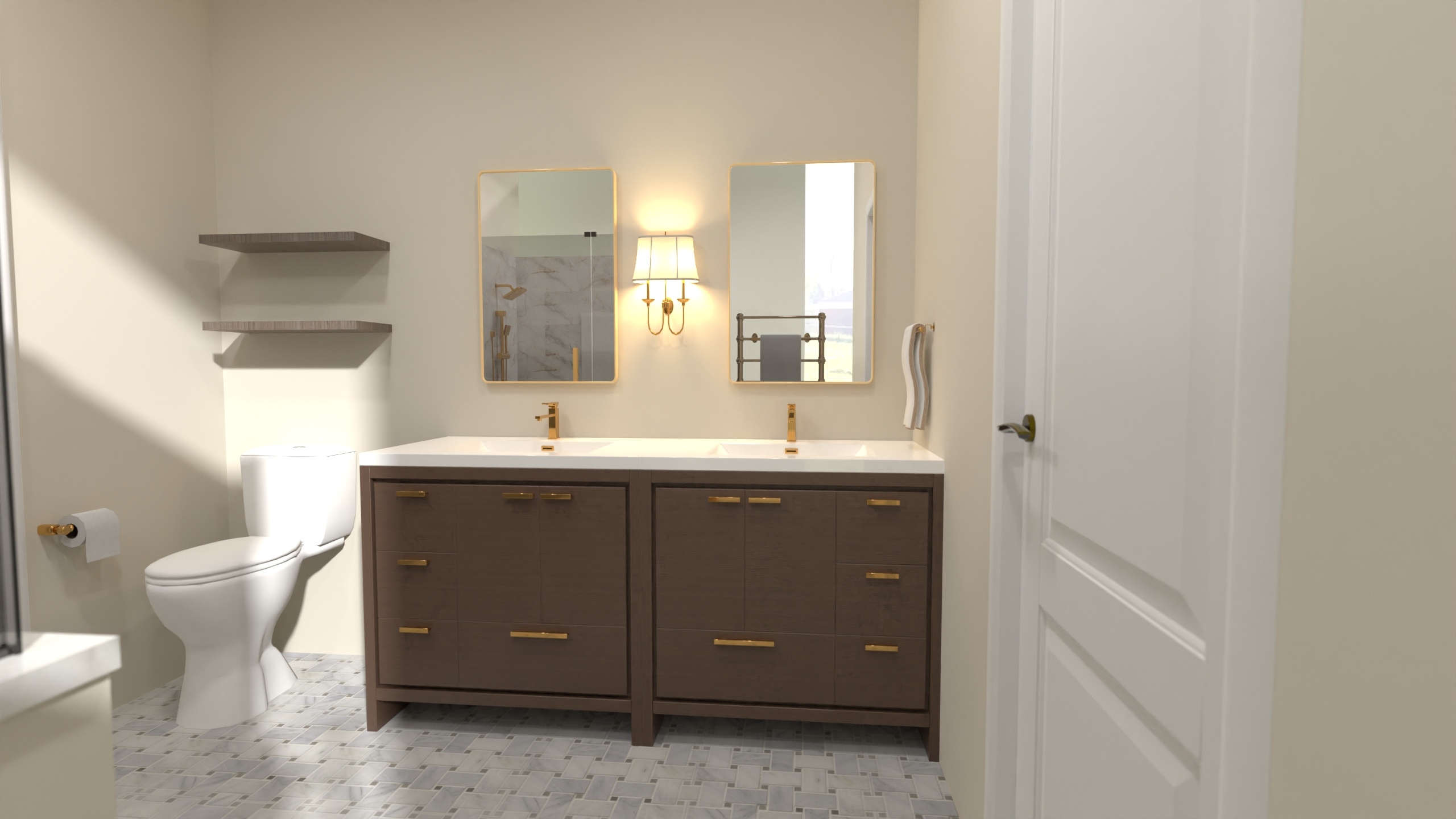 Salisbury Master Bath #23194018 by Nicole Bailey
