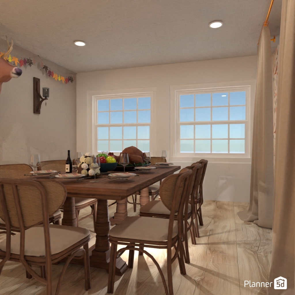 DB: Thanksgiving Day - room shell copy #23433795 by Editors Choice