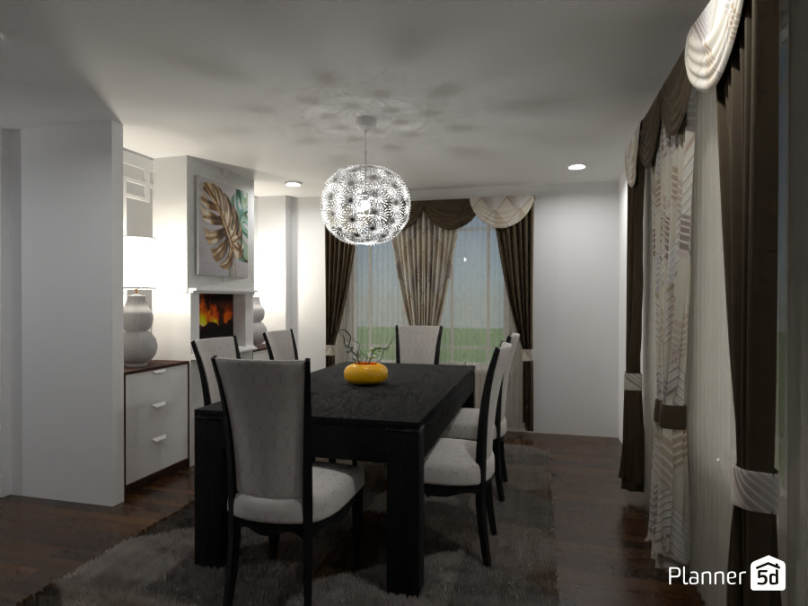 Comedor Blue House #12621419 by MariaCris