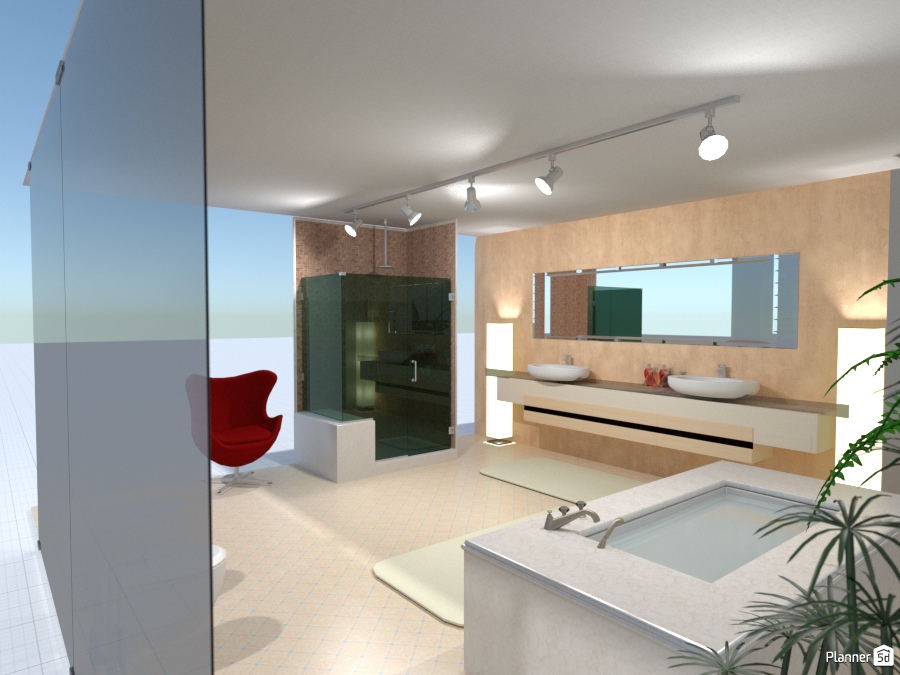 Modern bathroom #1297740 by Dumitrescu ionut