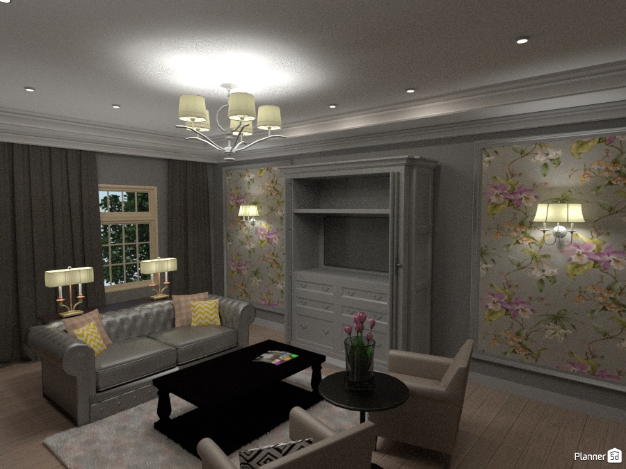 Гостиная 2 #1538060 by Elena Strenova