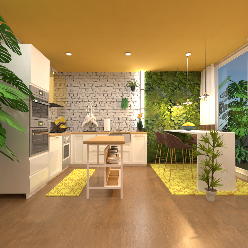 Sunny Kitchen #12525919 by Editors Choice