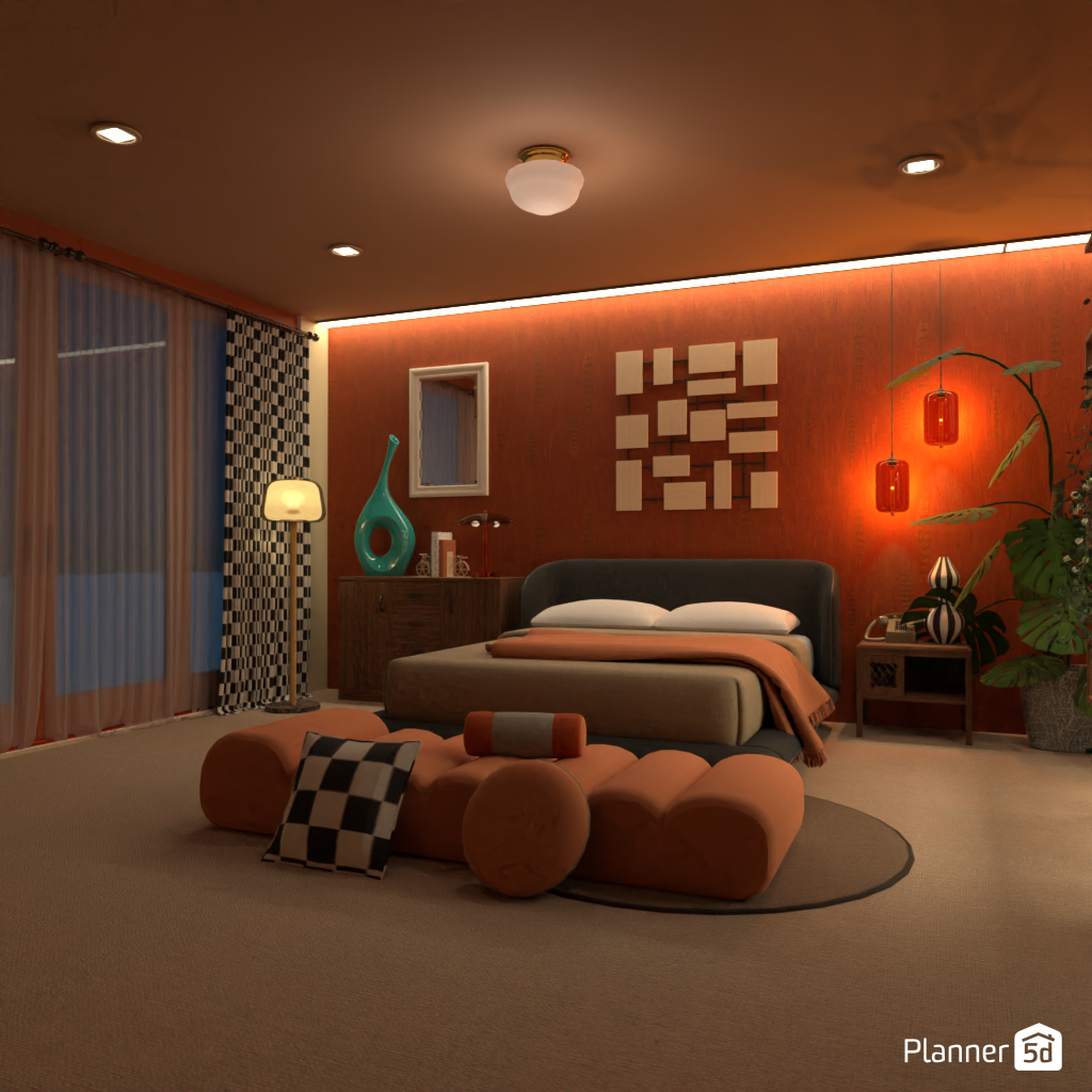 DB: Retro - empty room copy #17832555 by Editors Choice