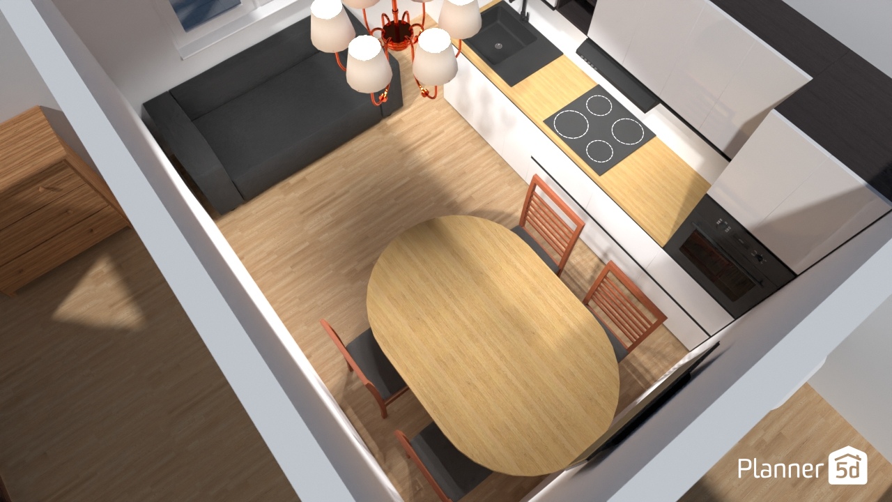 kitchen in the evening #23589770 by aminhotep61