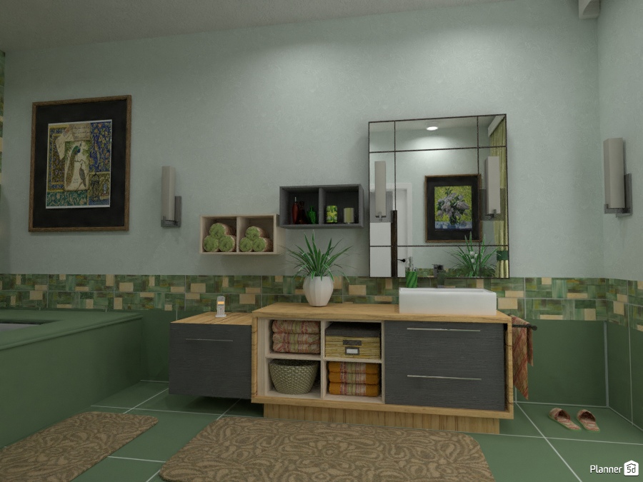 Green Point Bath #3 #2230485 by Fede Lars