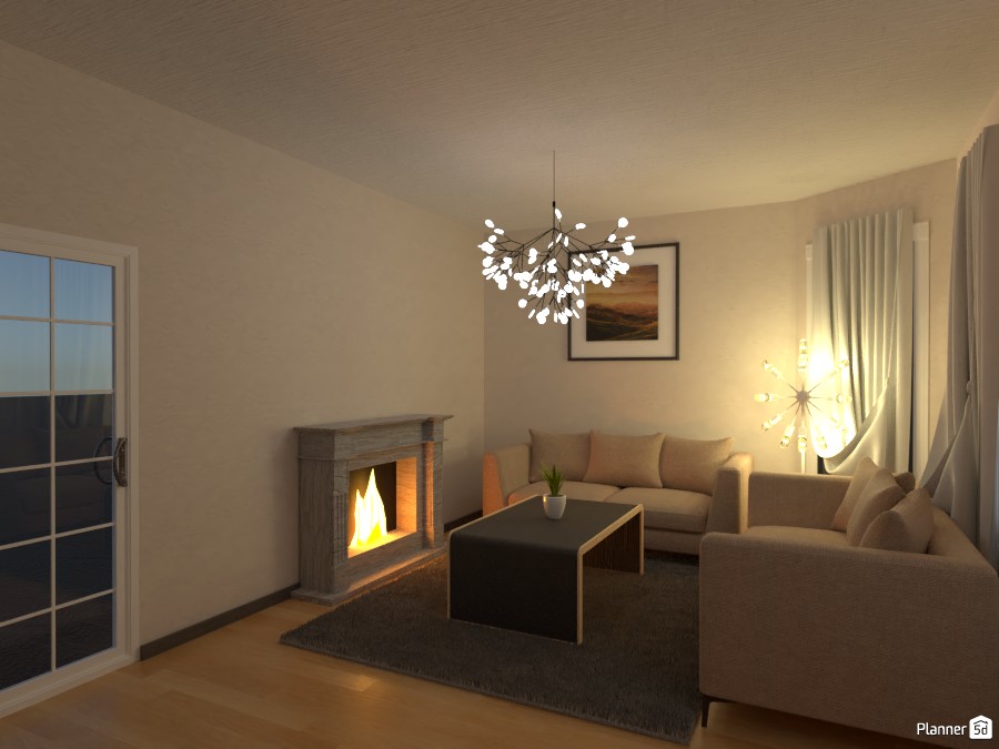 cozy modern living room #3763314 by Chani