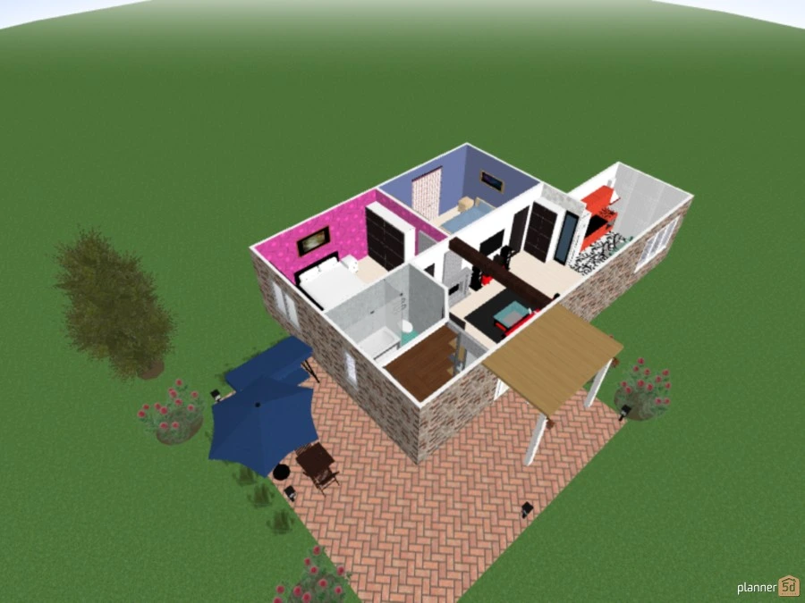 Mini House #58744 by Anonymous
