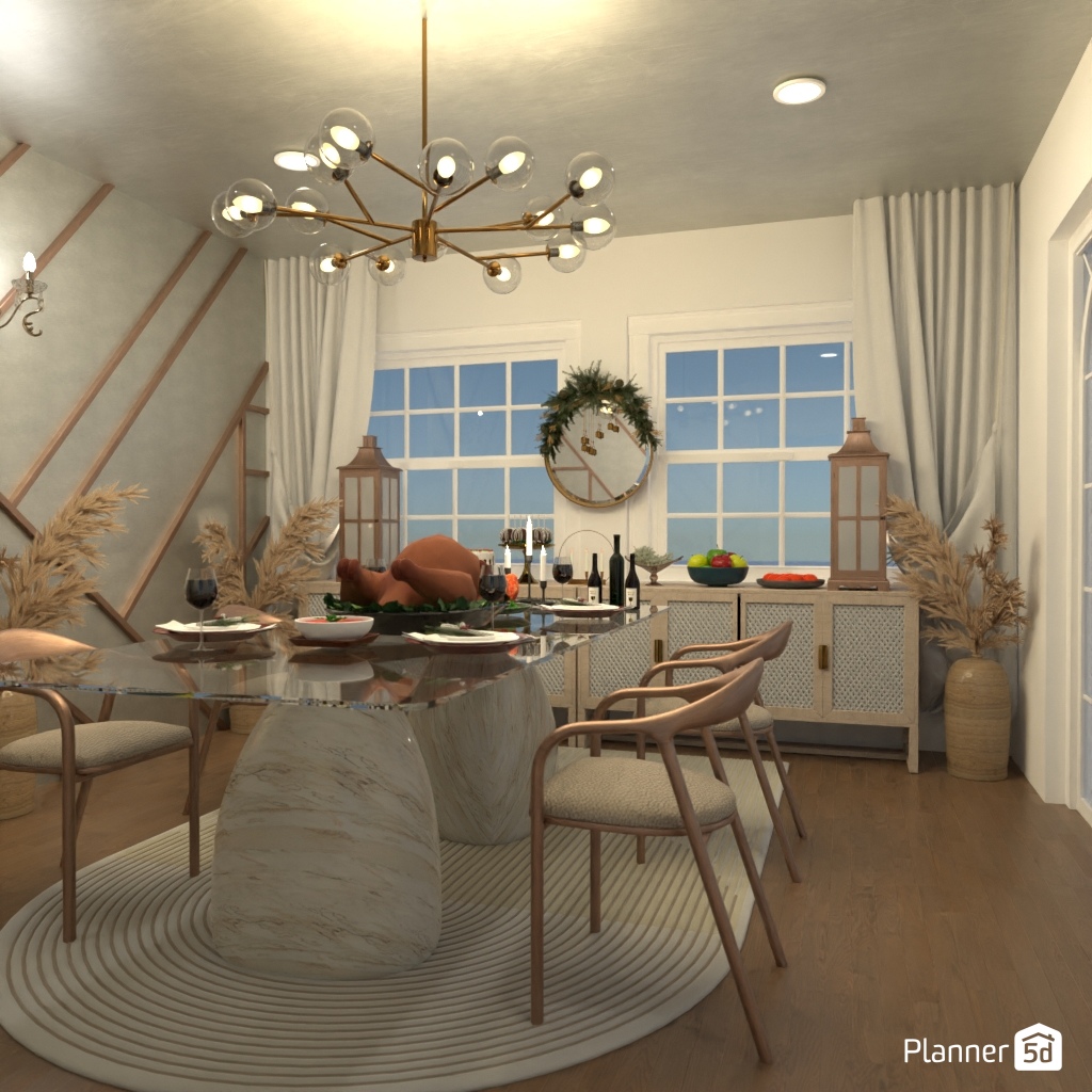 DB: Thanksgiving Day - room shell copy #23430219 by Editors Choice